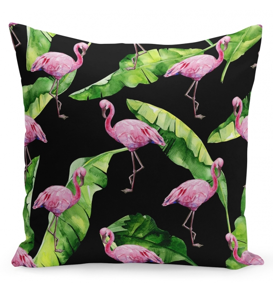 Poszewki we flamingi