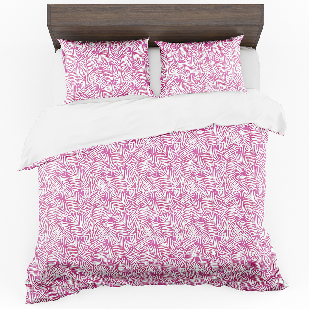 Pościel młodzieżowa w różowym kolorze na łóżko do sypialni