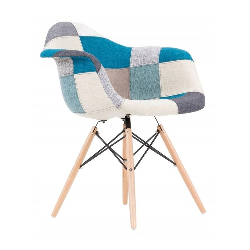 Stylowe krzesło w modnym kolorze