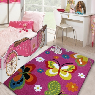 Dywan dla dziewczynki w różowym kolorze 160x220